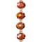 12 Pack: Amber Faceted Glass Rondelle Beads, 14mm by Bead Landing™